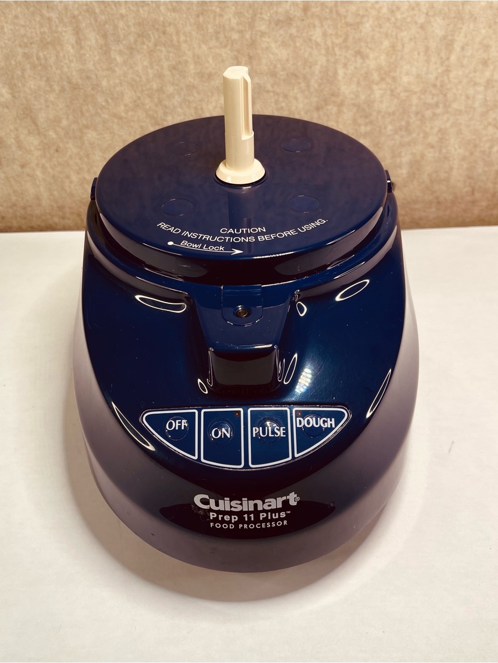 Cuisinart Prep 11 Plus Blue Food Processor Motor Base Only DLC-2011 Tested Works